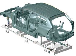 FIGURE 7. Laser welding applications in the Volvo XC60 car body. FIGURE 7. Laser welding applications in the Volvo XC60 car body.