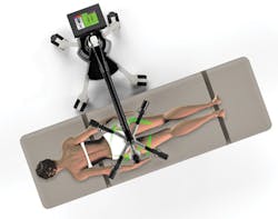 FIGURE 4. A device that the FDA cleared for circumference reduction of waist, hips, and thighs uses laser energy to temporarily disrupt the protective outer membrane of adipocytes so as to liberate and metabolize stored lipids. Physicians focused on obesity viewed this therapy as a way to motivate patients, as clinical trial results demonstrated a combined loss of 3.5 in. from waist, hips, and thighs in two weeks. FIGURE 4. A device that the FDA cleared for circumference reduction of waist, hips, and thighs uses laser energy to temporarily disrupt the protective outer membrane of adipocytes so as to liberate and metabolize stored lipids. Physicians focused on obesity viewed this therapy as a way to motivate patients, as clinical trial results demonstrated a combined loss of 3.5 in. from waist, hips, and thighs in two weeks.