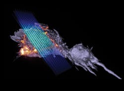 Lattice light-sheet microscopy quickly collects high-resolution images while minimizing damage to cells. Lattice light-sheet microscopy quickly collects high-resolution images while minimizing damage to cells.