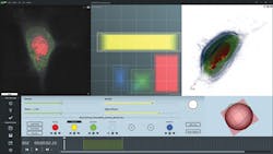 FIGURE 3. The Software for Tomographic Exploration of living cells (STEVE)&apos;s graphical user interface.