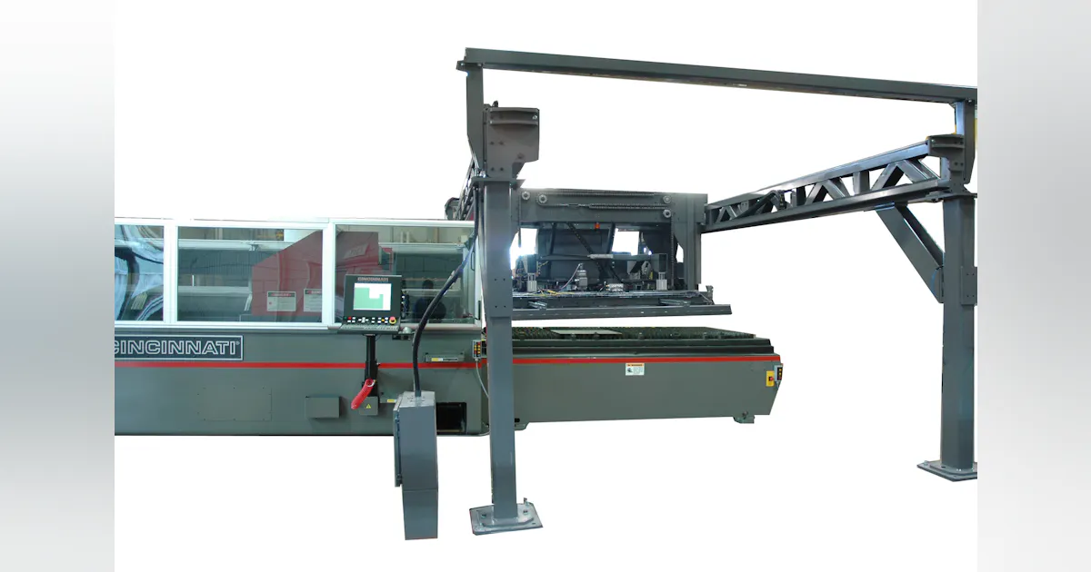 Modular material handling system from Cincinnati | Laser Focus World