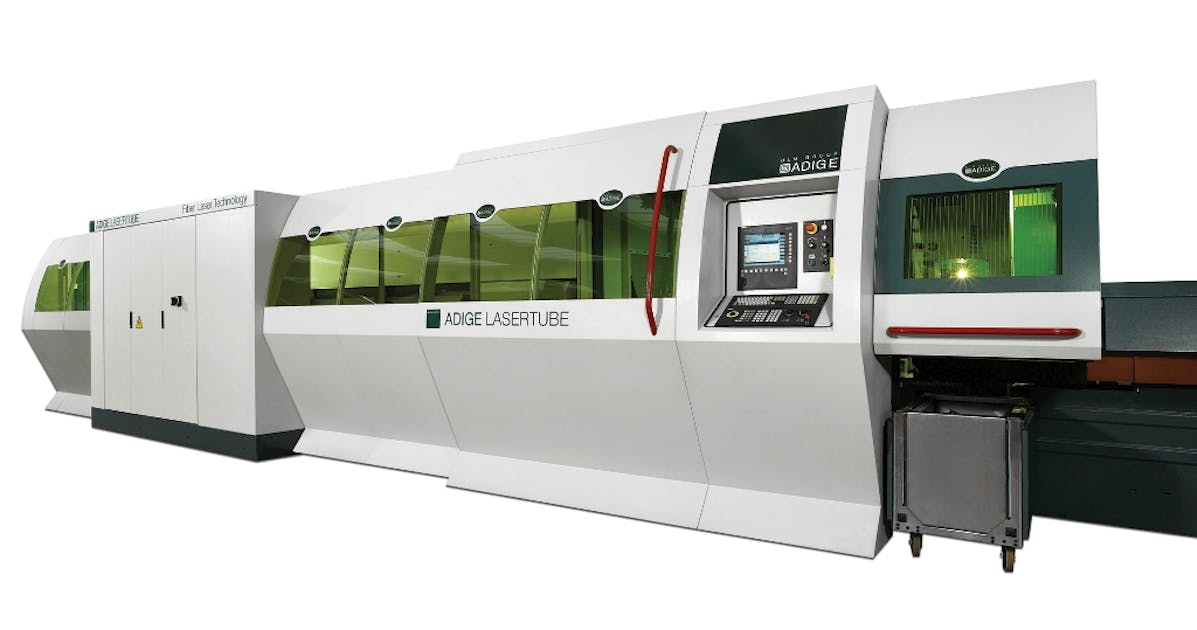 BLM Group USA releases LT fiber laser tube cutting machine