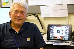 Janos Hajdu, visiting professor of photon science at Stanford University and professor of molecular biophysics at Uppsala University in Sweden, has participated in several rounds of experiments at SLAC's Linac Coherent Light Source studying giant viruses, including samples of Megavirus and Mimivirus. Janos Hajdu, visiting professor of photon science at Stanford University and professor of molecular biophysics at Uppsala University in Sweden, has participated in several rounds of experiments at SLAC's Linac Coherent Light Source studying giant viruses, including samples of Megavirus and Mimivirus.