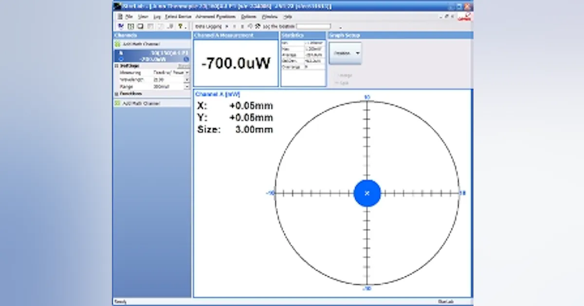 Ophir develops new StarLab laser power energy software | Laser Focus World