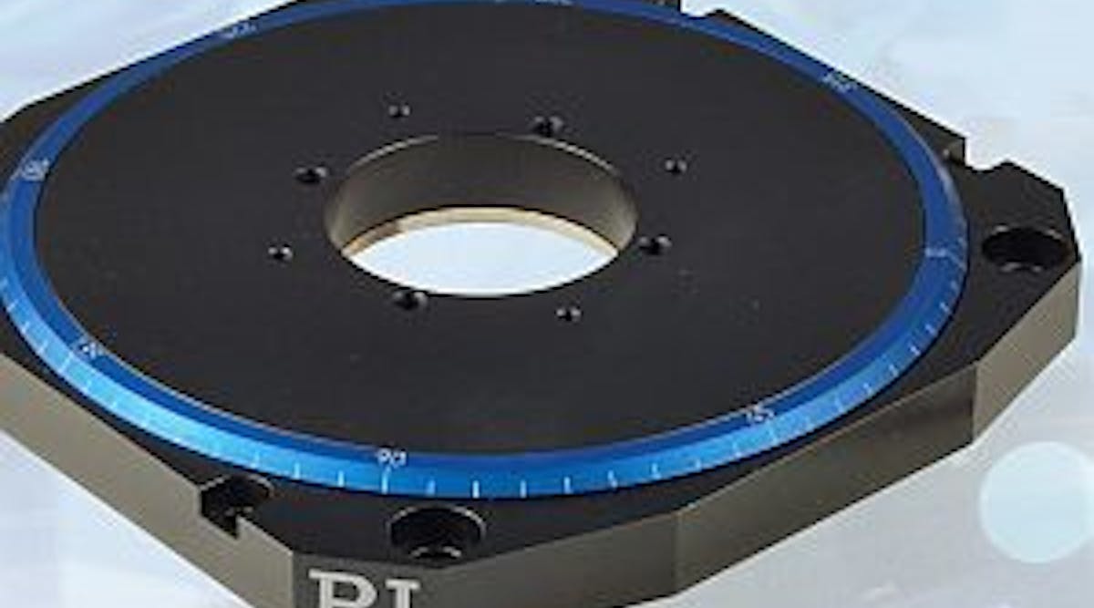 PI (Physik Instrumente) M-660 low-profile rotary table