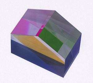 PPC low-GVD prism polarizer for broadband femtosecond applications