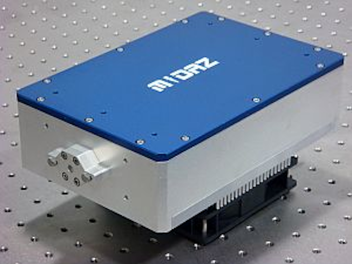 Laser amplifier from Midaz Lasers combines seed laser and amplifier
