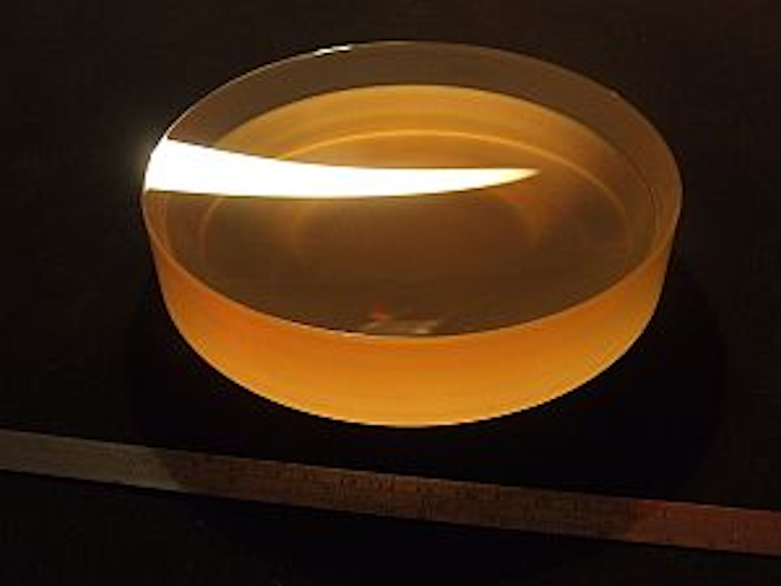 Optical Surfaces F0.8 on-axis parabolic mirror