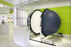 Labsphere, through distributor Pro-Lite Technology, has installed a 2 meter integrating sphere in the Aurora Lighting A.L.E.X. 2.0 LED Light Lab. Labsphere, through distributor Pro-Lite Technology, has installed a 2 meter integrating sphere in the Aurora Lighting A.L.E.X. 2.0 LED Light Lab.
