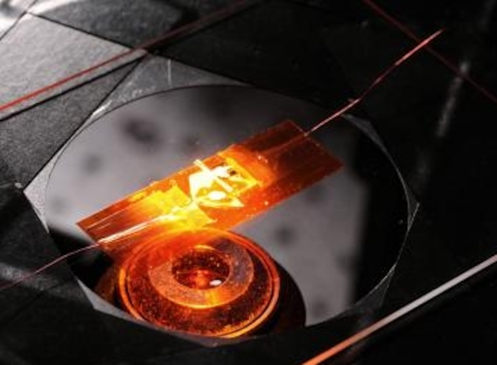 Mechanically strained zinc oxide microwires boost efficiency of gallium nitride based LEDs