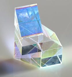 REO custom prism assemblies for compact beam multiplexing systems REO custom prism assemblies for compact beam multiplexing systems