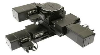 Intellidrives LSMA-RTHM motorized XY rotary positioning stages