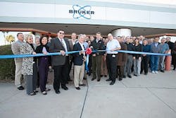 Bruker Nano Services Division celebrates the grand opening and dedication of its new Tucson, AZ office, held December 6