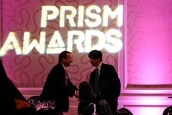 Photonics industry leaders gathered during SPIE Photonics West to honor winning companies for their innovative new products at the annual Prism Awards for Photonics Innovation gala banquet on January 25. Photonics industry leaders gathered during SPIE Photonics West to honor winning companies for their innovative new products at the annual Prism Awards for Photonics Innovation gala banquet on January 25.