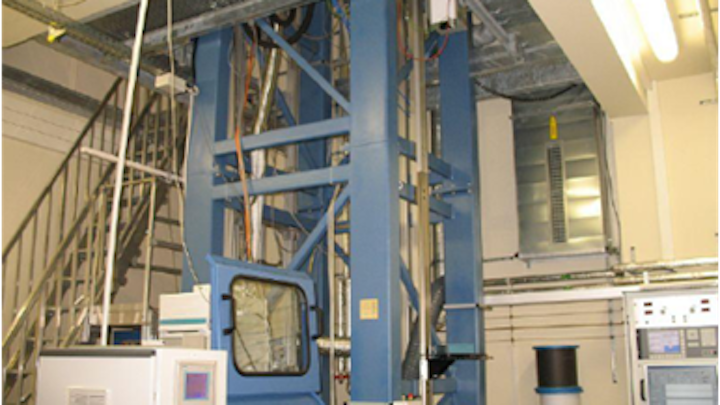 A draw tower is shown that is used to produce continuous, splice-free fiber Bragg grating (FBG)-based sensor fibers trademarked as DTG for draw tower grating