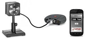 Ophir Photonics Quasar app for Android smartphones and tablets