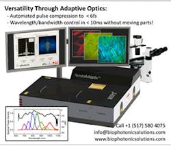 BioPhotonic Solutions won the 2012 CLEO/Laser Focus World Innovation Award for the development of femtoAdaptiv[trade mark], the first ultrafast laser capable of adaptive pulse self-compression that delivers ultrashort (sub-10 fs) pulses at the focal plane of a microscope objective