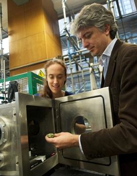 Massimiliano Vasile of the University of Strathclyde&rsquo;s Department of Mechanical and Aerospace Engineering is leading research into the development of small satellites that fly in formation with asteroids and fire lasers at close range in order to change the asteroid trajectory.