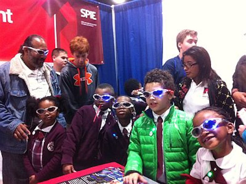 SPIE booth at 2012 USA Science and Engineering Festival