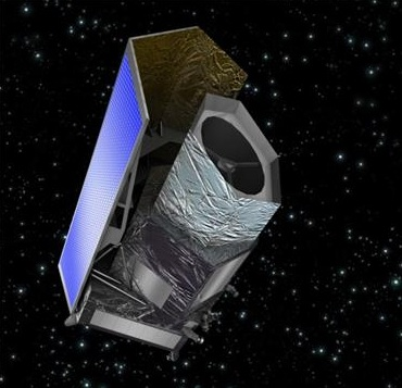 Artist's rendition of the Euclid space telescope.