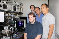 Shuji Nakamura and his group at UCSB demonstrate the first nonpolar m-plane VCSEL based on gallium nitride. Shuji Nakamura and his group at UCSB demonstrate the first nonpolar m-plane VCSEL based on gallium nitride.