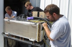 Las Cumbres Observatory achieves first light with NRES spectrograph Las Cumbres Observatory achieves first light with NRES spectrograph