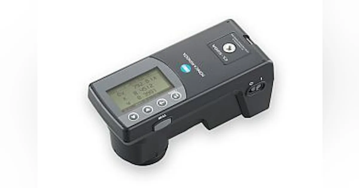 Konica Scanner Sensor Spectrophotometer from Konica Minolta uses multiple sensors | Laser ...