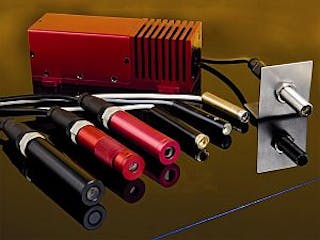 Laser Components Flexpoint MV 405 and 445 nm line lasers