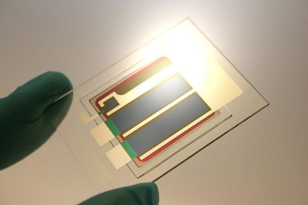 Organic photovoltaic (PV) manufacturer Heliatek has broken its own prior 10.7% optical-to-electrical energy conversion efficiency by reaching a record 12% for a 1.1 square centimeter active area.
