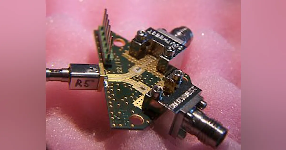 Vi System Photoreceiver from VI Systems handles data rates up to 50 Gbit/s ...