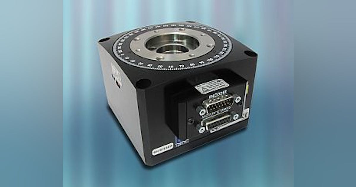 Newport rotation stage offers 0.0003° repeatability | Laser Focus World