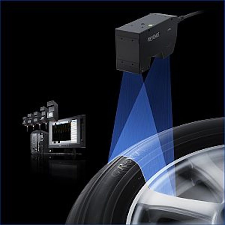 Keyence Laser Scanner Delivers Profile Sampling Rate Of 64 Khz
