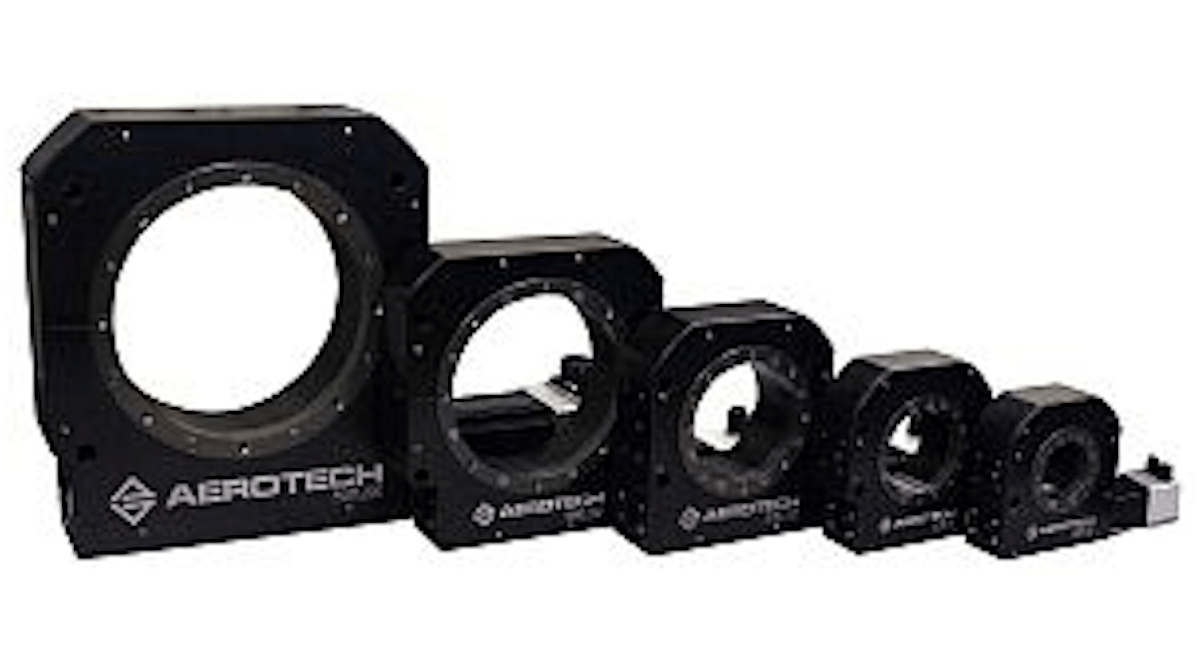 AGR series motorized rotary stages from Aerotech