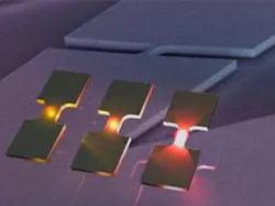 Light-emitting germanium (Ge) microbridges can be used as lasers in integrated photonics.