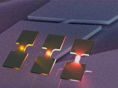 Light-emitting germanium (Ge) microbridges can be used as lasers in integrated photonics.