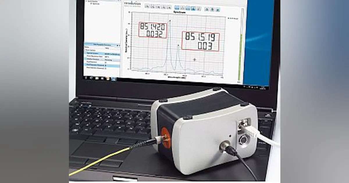 Resolution Spectra Systems high-resolution spectrometer covers the ...