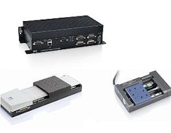 C-884 four-axis digital servo controller from PI (Physik Instrumente)