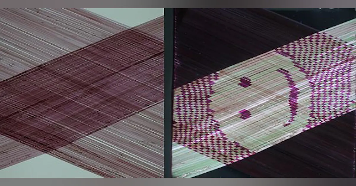 Visible Pattern Invisible photonic pattern could stop counterfeit clothing | Laser ...