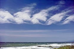 Clear air turbulence creates a swirling air mass that results in a bumpy ride for aircraft. Clear air turbulence creates a swirling air mass that results in a bumpy ride for aircraft.