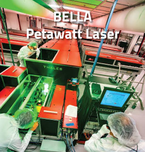 The BELLA petawatt laser at LBL is measured by Gentec-EO Calorimeters.