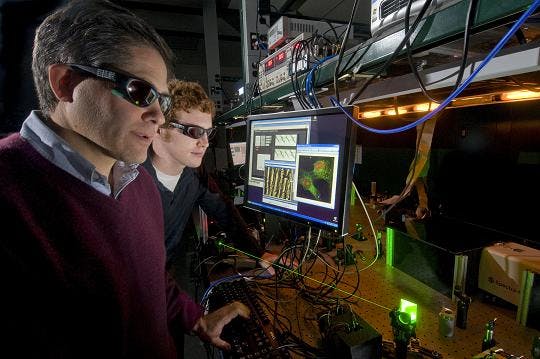Marcos Dantus, MSU chemistry professor and founder of BioPhotonic Solutions, has invented a bomb-detecting laser that can be used at security checkpoints.