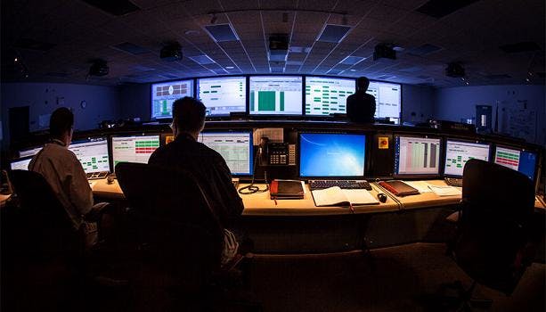 All NIF experiments are controlled and orchestrated by the integrated computer control system in the facility&apos;s control room, which consists of 950 front-end processors attached to about 60,000 control points, including mirrors, lenses, motors, sensors, cameras, amplifiers, capacitors and diagnostic instruments.