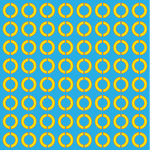 A split-ring-resonator-based metamaterial for use with red light can be made to cover a 5 mm square.