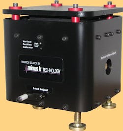 Minus K is giving away $20,000 dollars' worth of vibration isolators to academia; apply by January 31, 2014. (Image credit: Minus K) Minus K is giving away $20,000 dollars' worth of vibration isolators to academia; apply by January 31, 2014. (Image credit: Minus K)