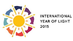 The official logo for the 2015 International Year of Light is pictured. (Image credit: SPIE)