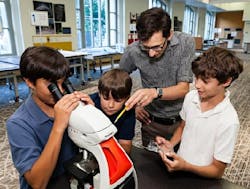 The Olympus donation of 50 microscopes to the Smithsonian will help quench the public&rsquo;s curiosity via the new Smithsonian Q?rius education center.