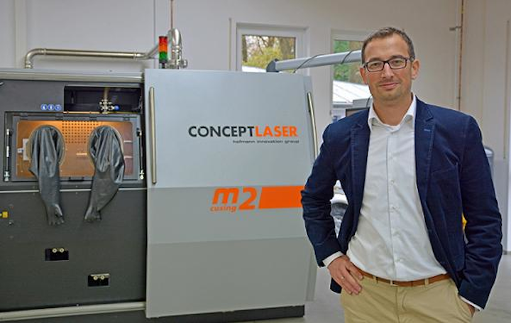 Concept Laser Launches Laser Additive Manufacturing R D Center Laser Focus World