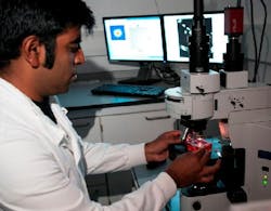 Rakesh Suman uses the Phasefocus VL20 system at the University of York. Rakesh Suman uses the Phasefocus VL20 system at the University of York.