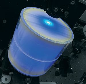 Laser phosphorescence detects trace human waste contamination in water