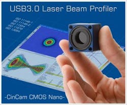 CinCam CMOS Nano laser beam profiler from Cinogy Technologies